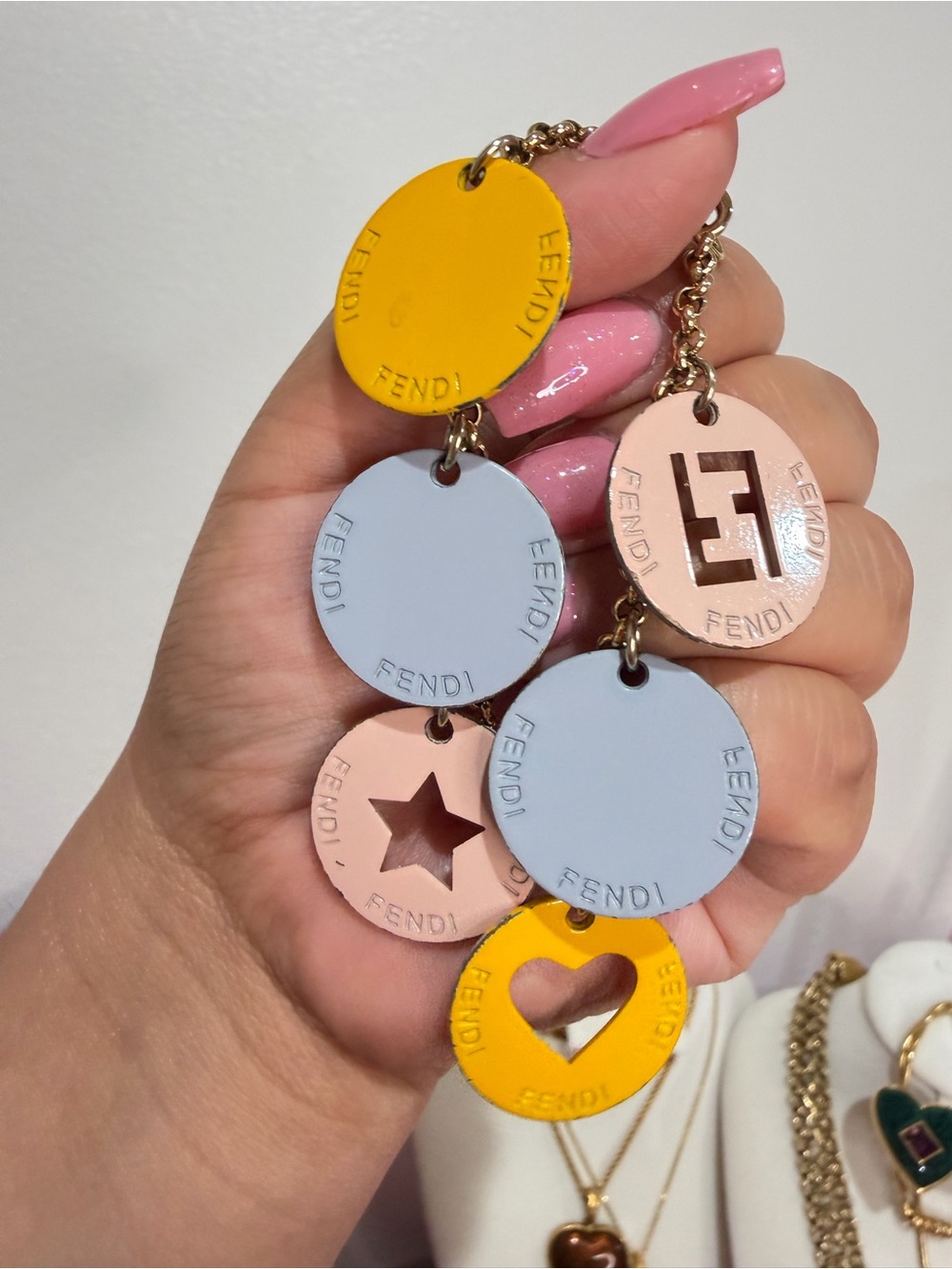 Vintage Fendi Charm Bracelet - Picture 6 of 8